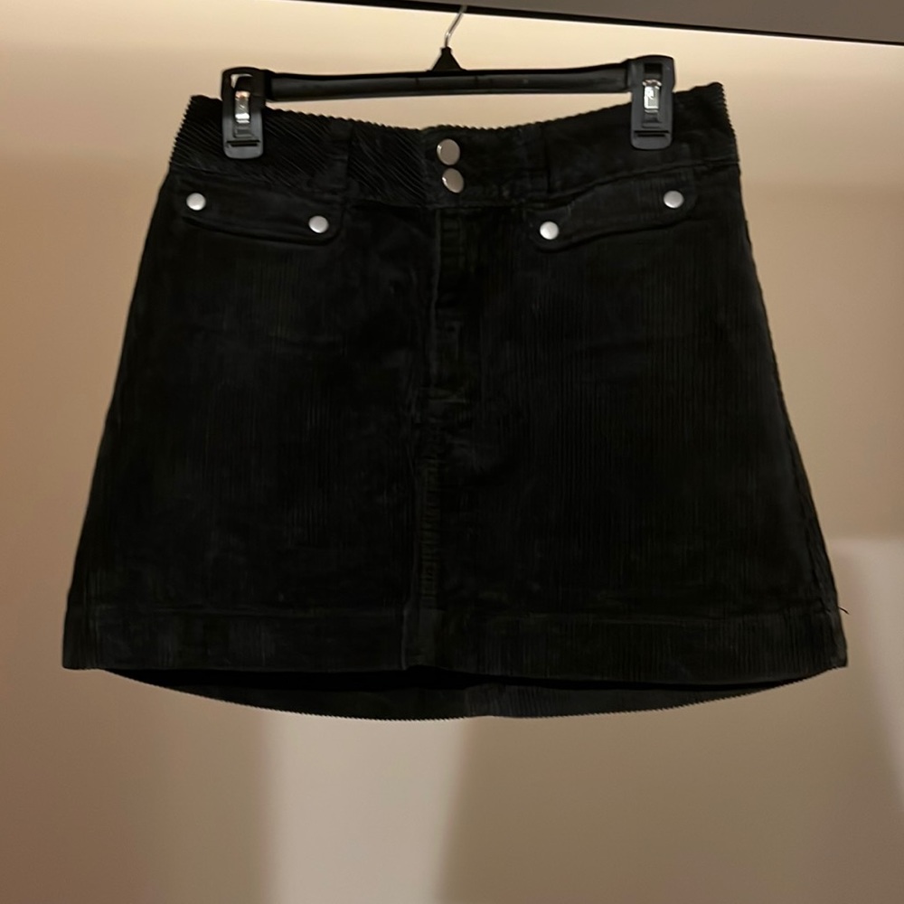 Abercrombie & Fitch Corduroy Mini Skirt